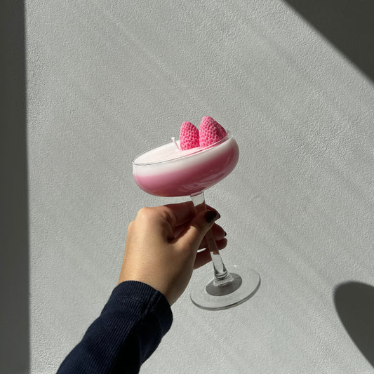 Raspberry Cocktail Candle
