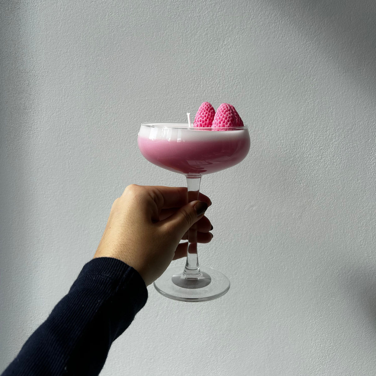 Raspberry Cocktail Candle